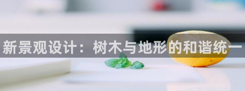摩根娱乐 实c力77310：新景观设计：树木与地形的和谐统一